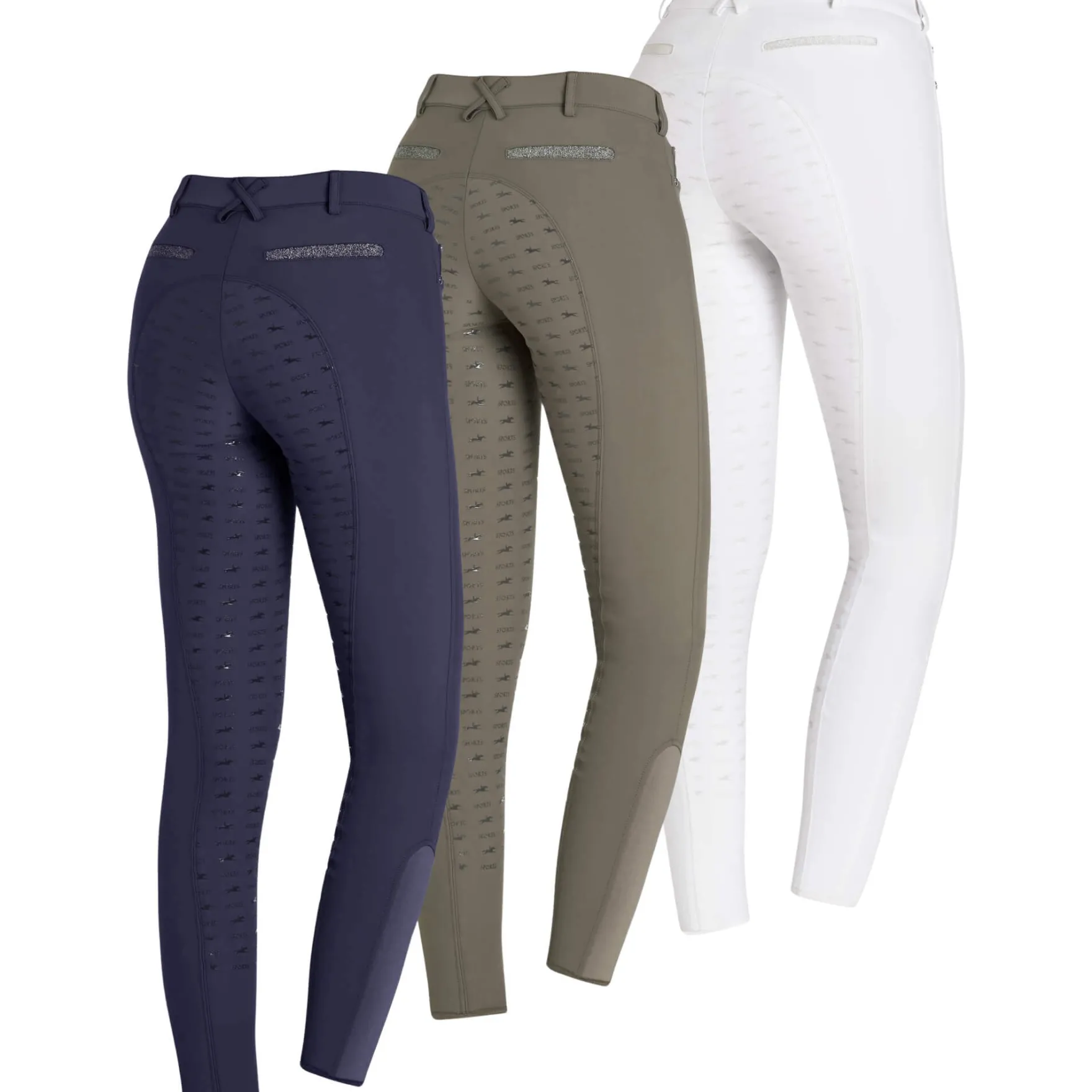Reithose Damen Chayenne, Vollbesatz, Full-Grip