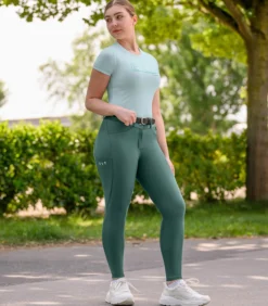 Reithose Damen Comfort Ride Silikon FS26, Vollbesatz, Full-Grip