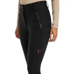 Reithose Damen Drytex Waterproof, Kniebesatz, Knee-Grip