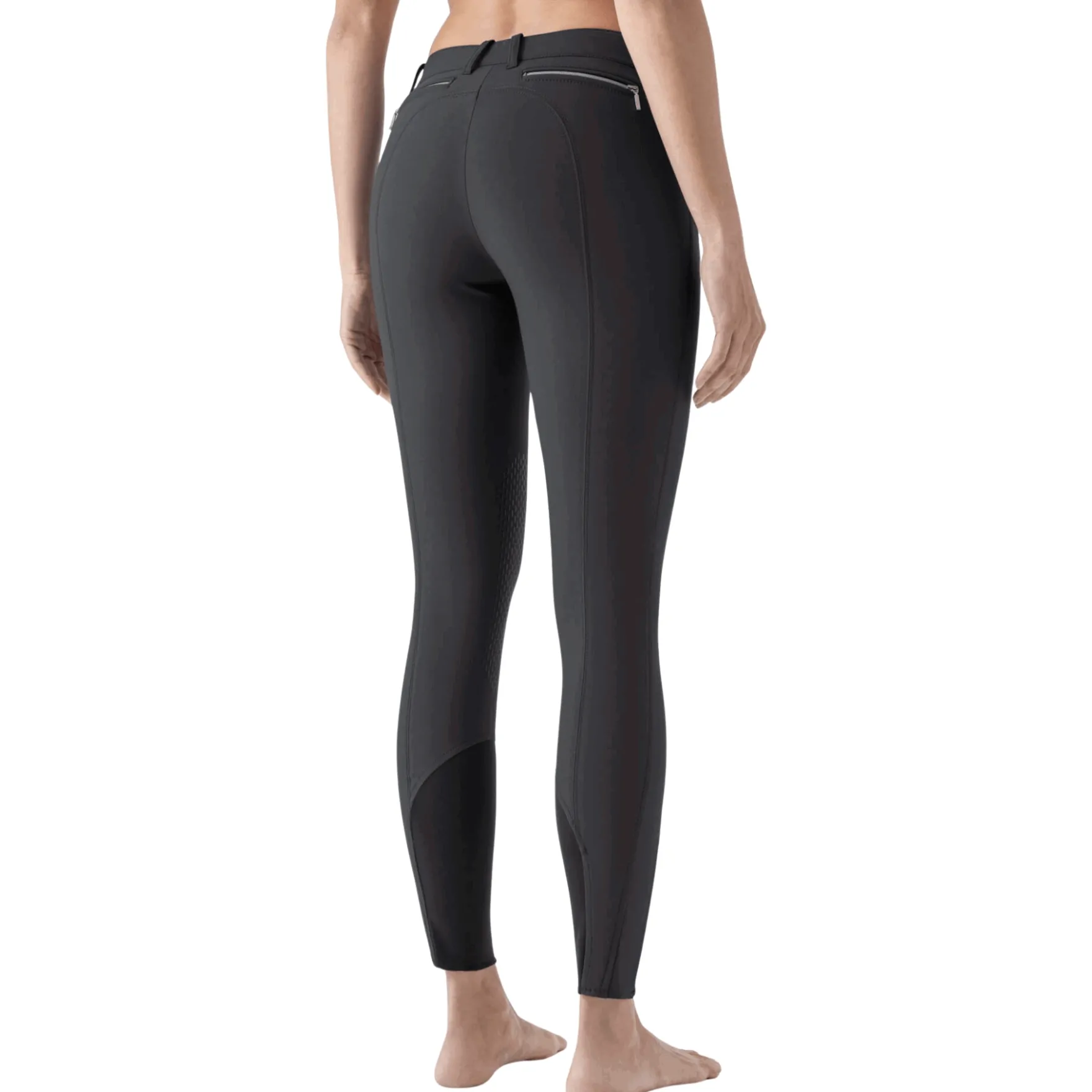 Reithose Damen Eqash, Kniebesatz, Knee-Grip