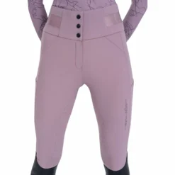 Reithose Damen ESAthletic Luxe FS26, High Waist, Vollbesatz, Full-Grip