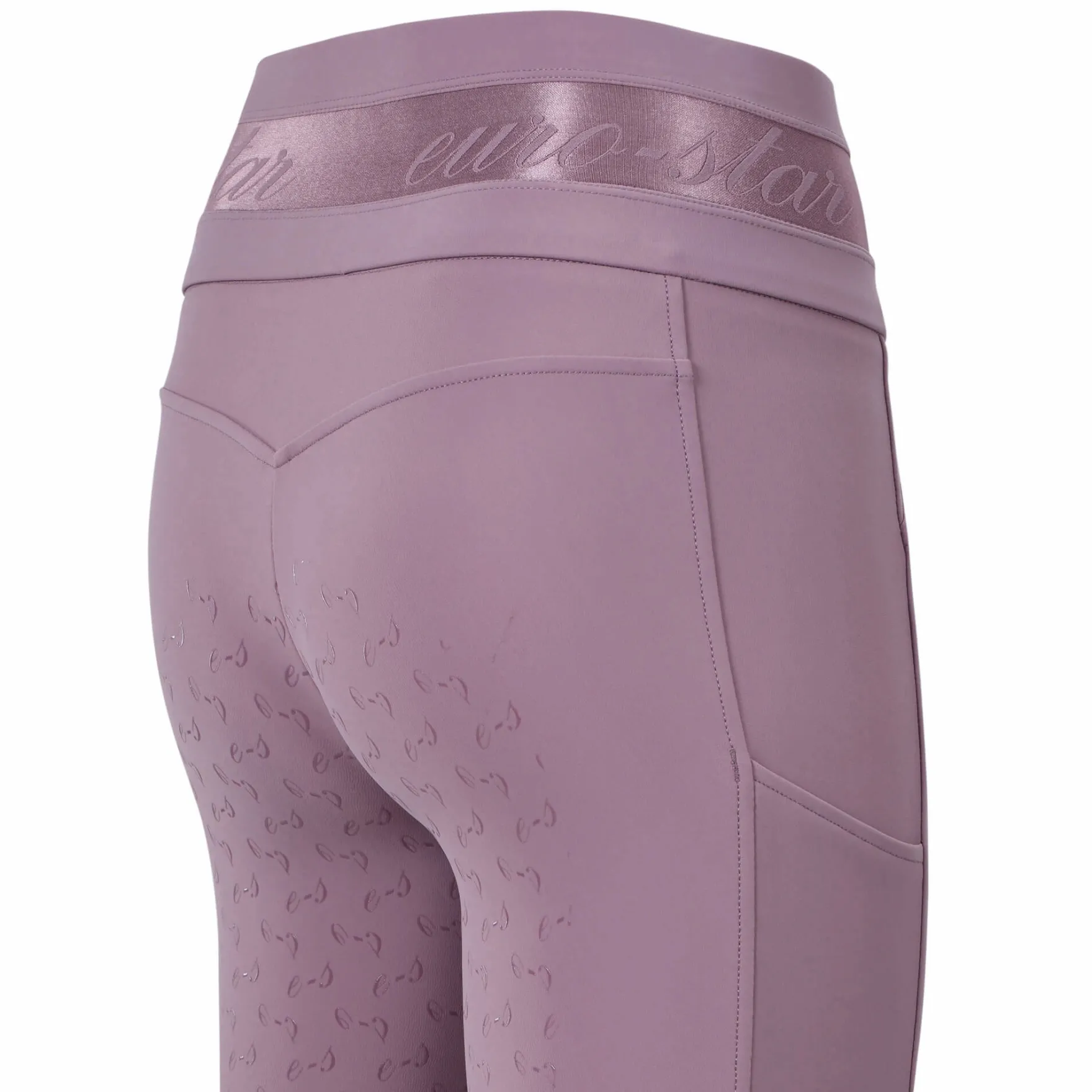 Reithose Damen ESAthletic Luxe FS26, High Waist, Vollbesatz, Full-Grip
