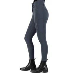 Reithose Damen ESAurelia, High Waist, Vollbesatz