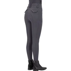 Reithose Damen ESAurelle Diamond, Vollbesatz, Full-Grip, High Waist