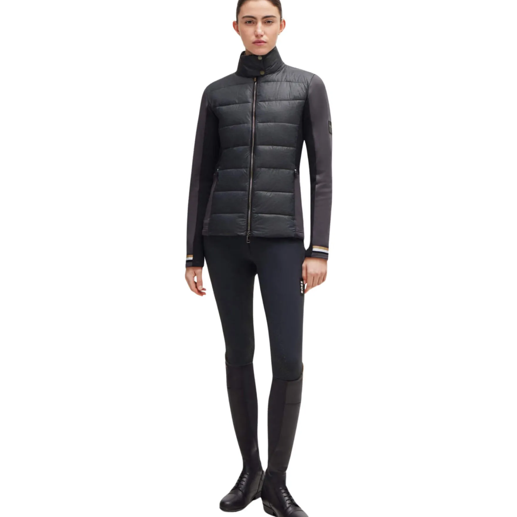 Reithose Damen Heather HW24, Vollbesatz, Full-Grip