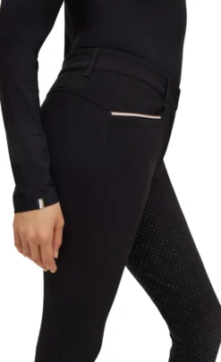 Reithose Damen Heather, Vollbesatz, Full-Grip
