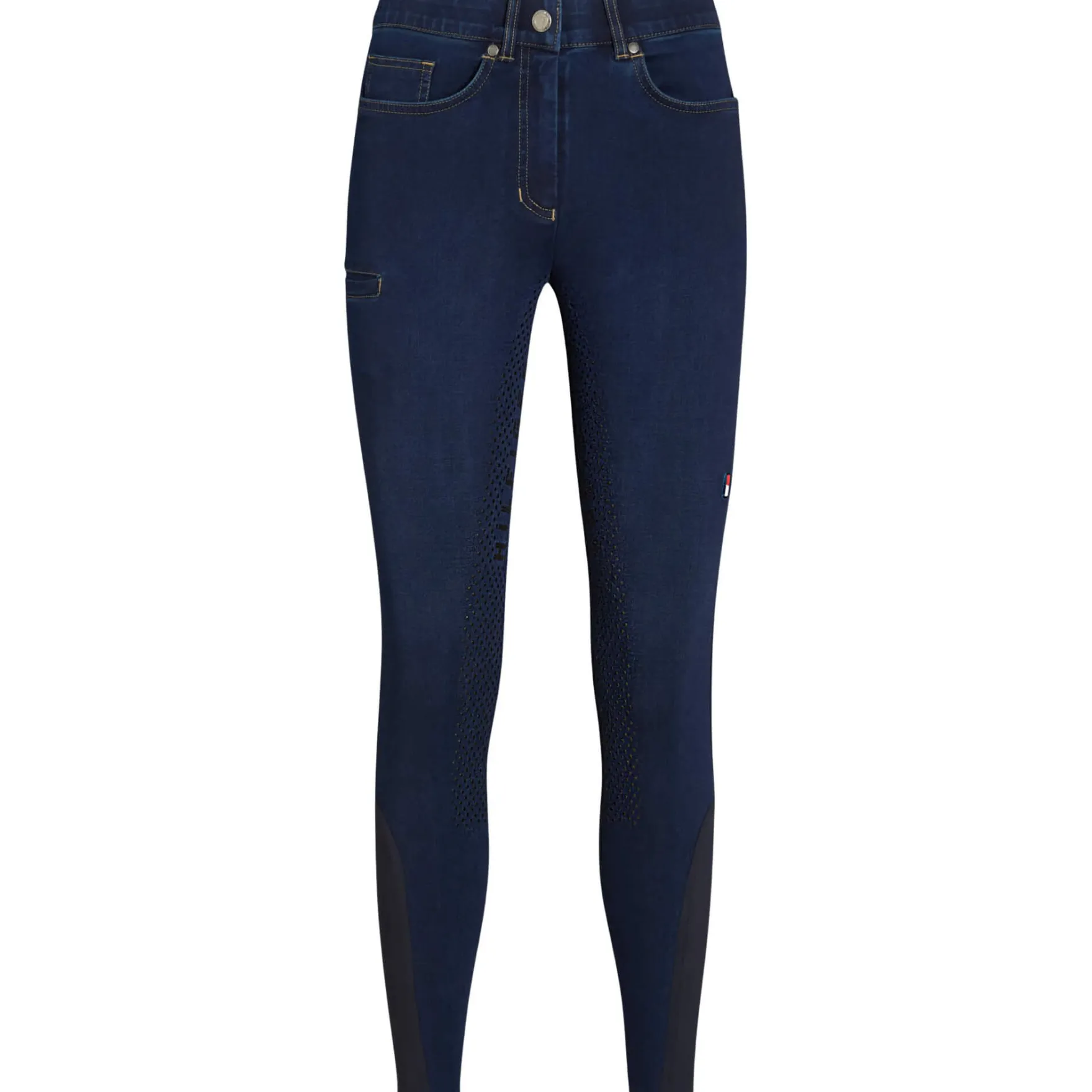 Reithose Damen Hope FS26, Vollbesatz, Full-Grip, Jeansreithose