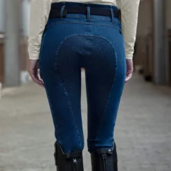 Reithose Damen KLKayce H-Shape FS26, Vollbesatz, Full-Grip, Jeansreithose