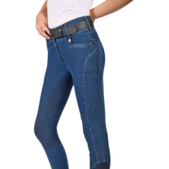 Reithose Damen KLKayce H-Shape FS26, Vollbesatz, Full-Grip, Jeansreithose