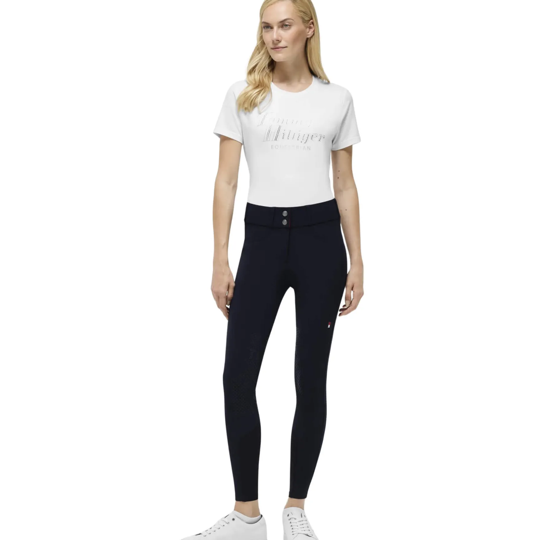 Reithose Damen Lea FS26, Kniebesatz, Knee-Grip