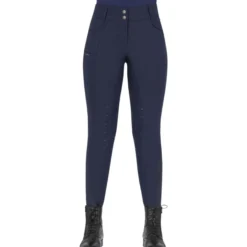 Reithose Damen Lymee HW25, Softshellreithose, Vollbesatz, Full-Grip, High Waist