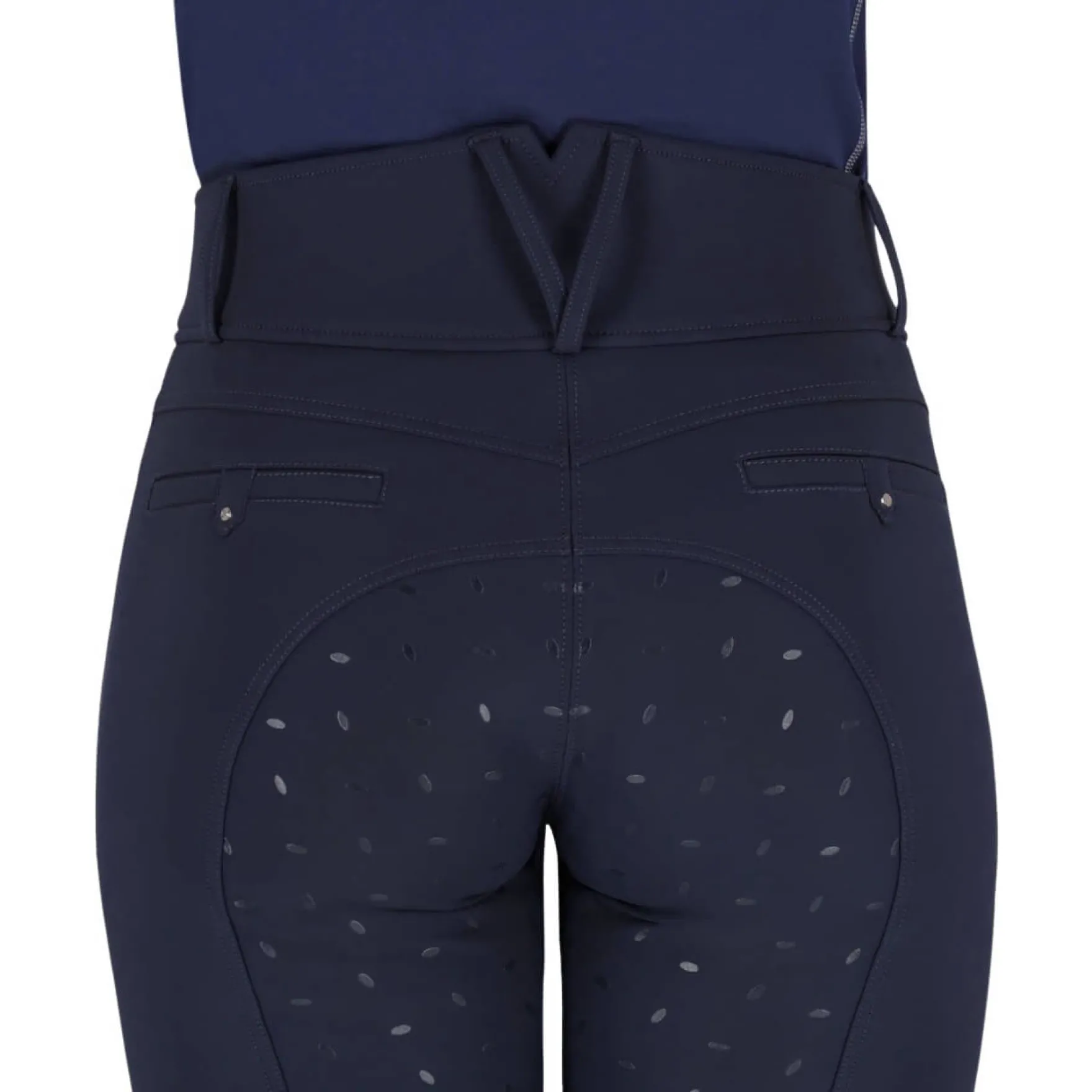 Reithose Damen Lymee HW25, Softshellreithose, Vollbesatz, Full-Grip, High Waist
