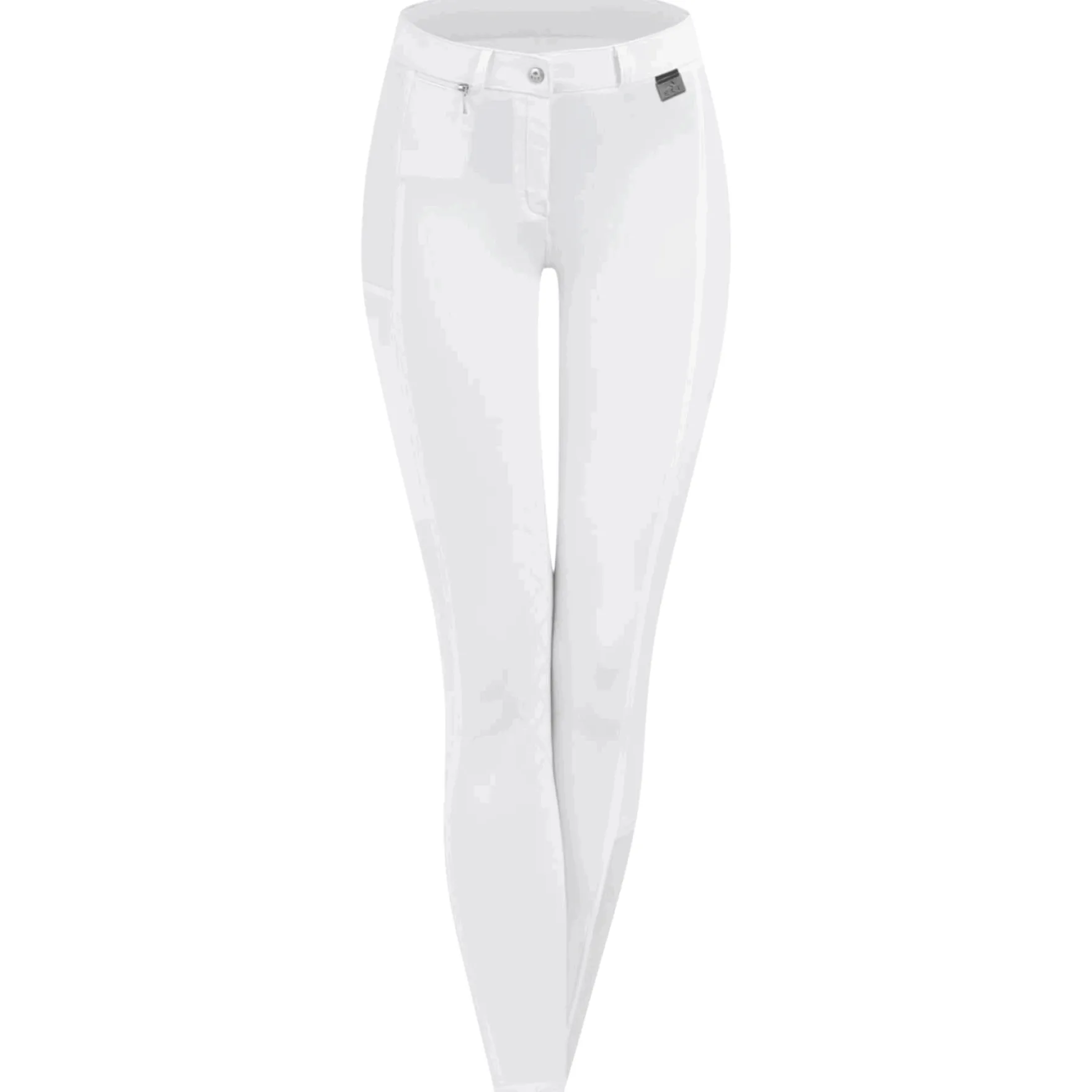 Reithose Damen Micro Silikon, Kniebesatz, Knee-Grip
