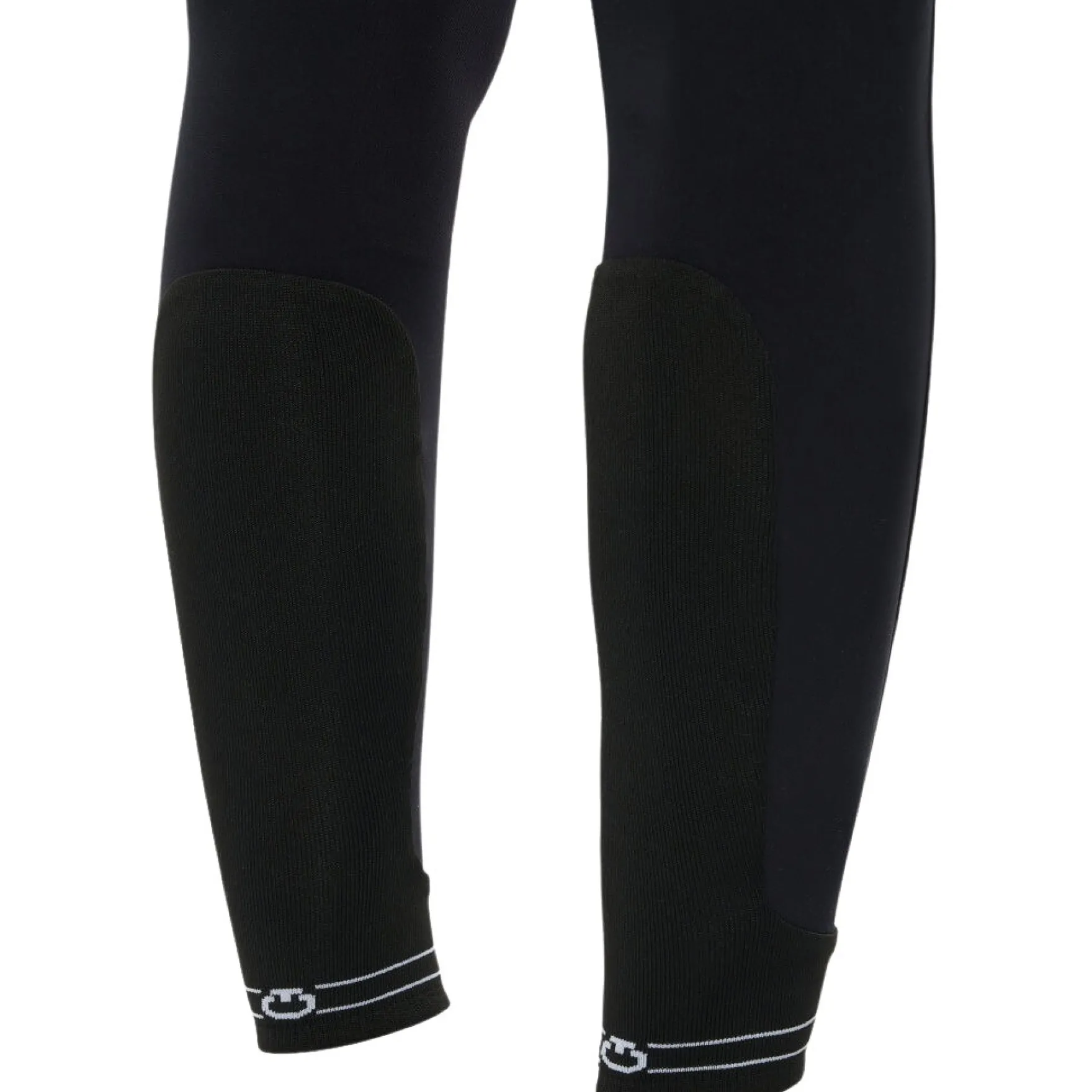 Reithose Damen RS Breeches High Waist, Kniebesatz, integrierter Grip