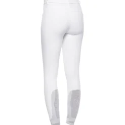 Reithose Damen RS Regular Waist, Kniebesatz, integrierter Grip