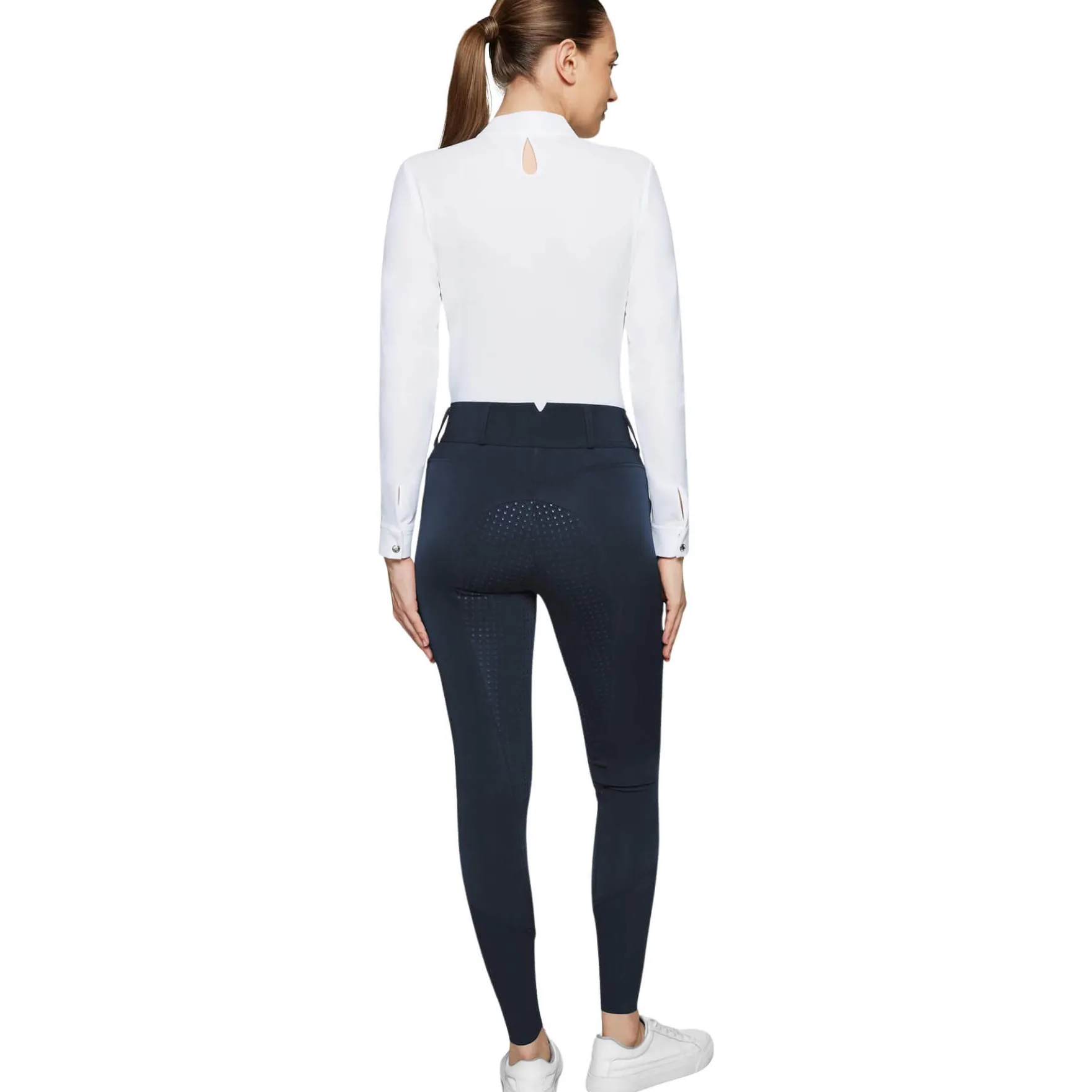 Reithose Damen Tamara Winter HW25, Vollbesatz, Full-Grip, High Waist, Winterreithose