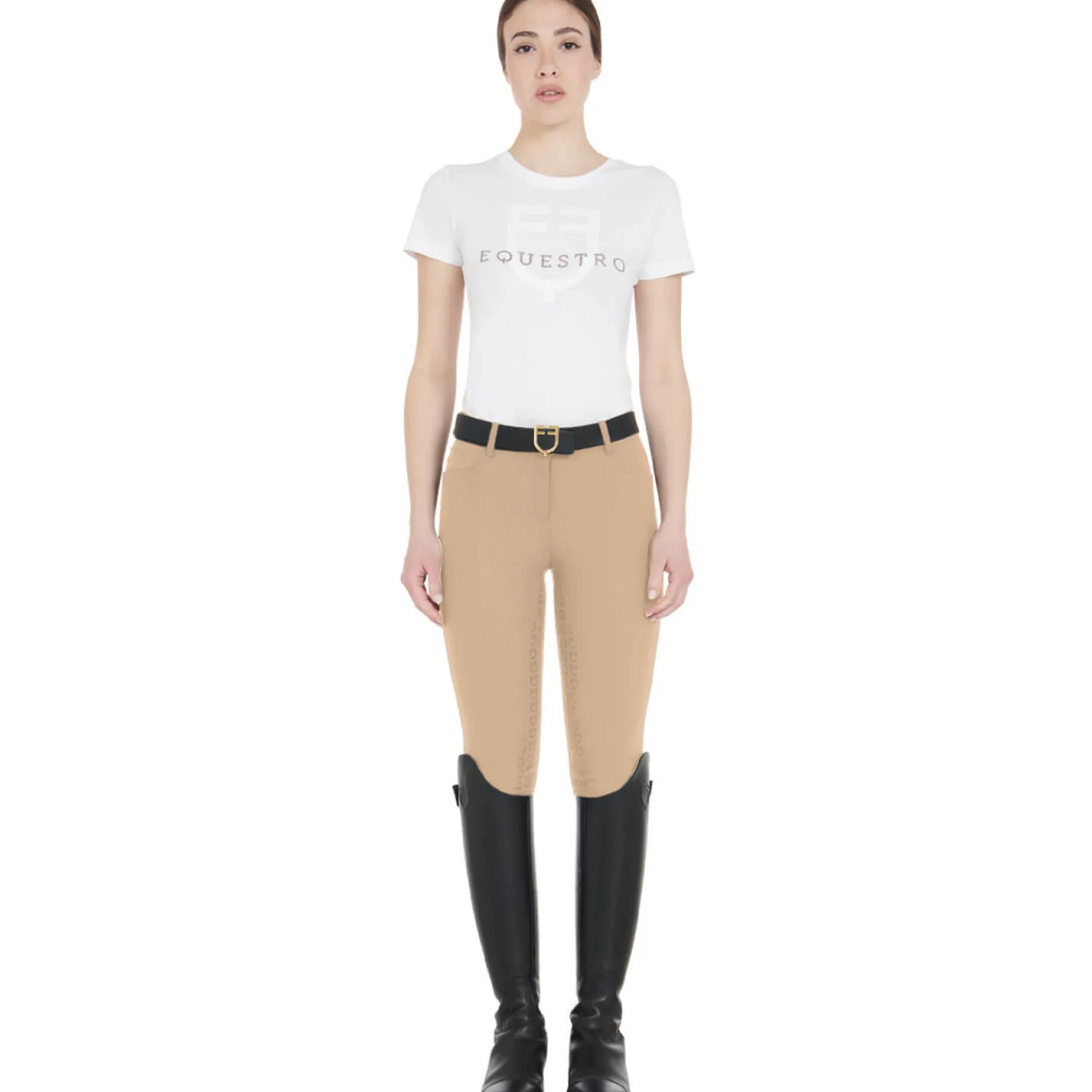 Reithose Damen, Vollbesatz, Full-Grip