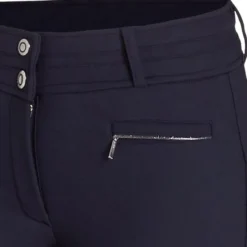 Reithose Damen Winter Heather, Winterreithose, Vollbesatz, Full-Grip