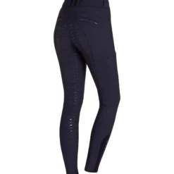 Reithose Damen Winter Heather, Winterreithose, Vollbesatz, Full-Grip