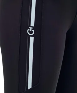 Reithose Kinder CT Orbit Print, Kniebesatz, Knee-Grip, UV-Schutz
