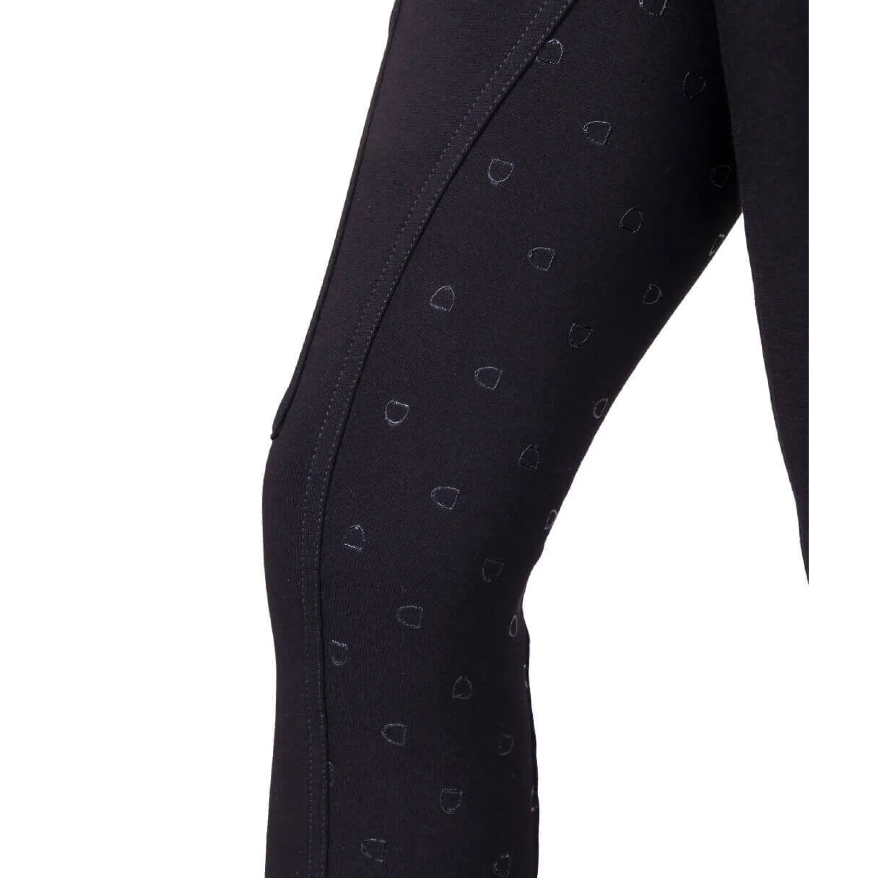 Reithose Kinder Djune FS24, Vollbesatz, Full-Grip