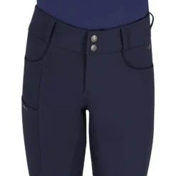Reithose Kinder Lymee HW25, Softshellreithose, Vollbesatz, Full-Grip, High Waist