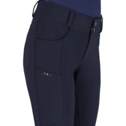 Reithose Kinder Lymee HW25, Softshellreithose, Vollbesatz, Full-Grip, High Waist