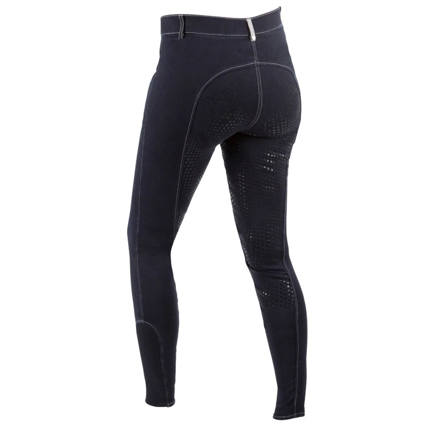 Reithose Mädchen Basic Plus, Vollbesatz, Full-Grip