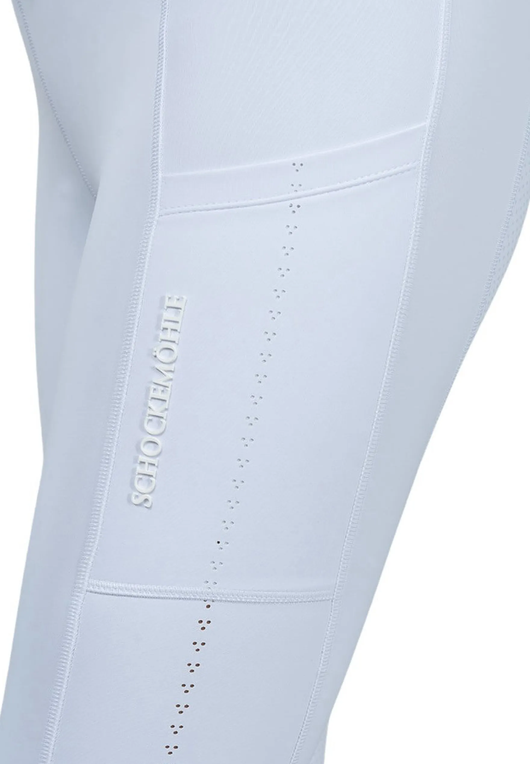 Reitleggings Damen Air Sporty Riding Tights Pro FS, Vollbesatz, Full-Grip