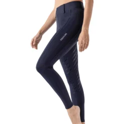 Reitleggings Damen Carbef, Vollbesatz, Full-Grip, mit Handytasche