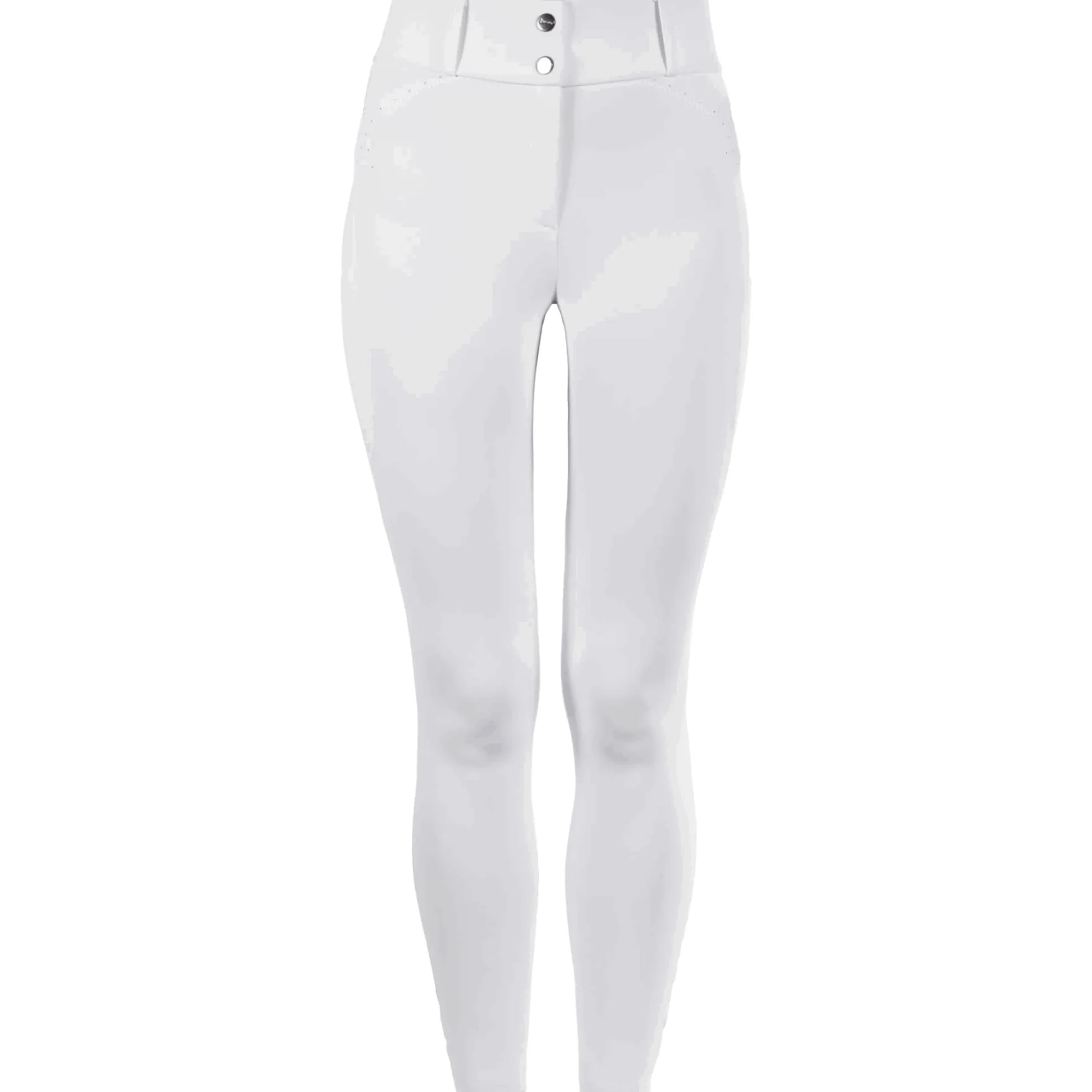 Reitleggings Damen CAVALCANDEREA Grip Mobile, Vollbesatz, Full-Grip