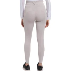 Reitleggings Damen Demi Pull On Breggings FS25, Vollbesatz, Full-Grip