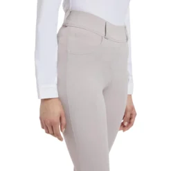 Reitleggings Damen Demi Pull On Breggings FS25, Vollbesatz, Full-Grip