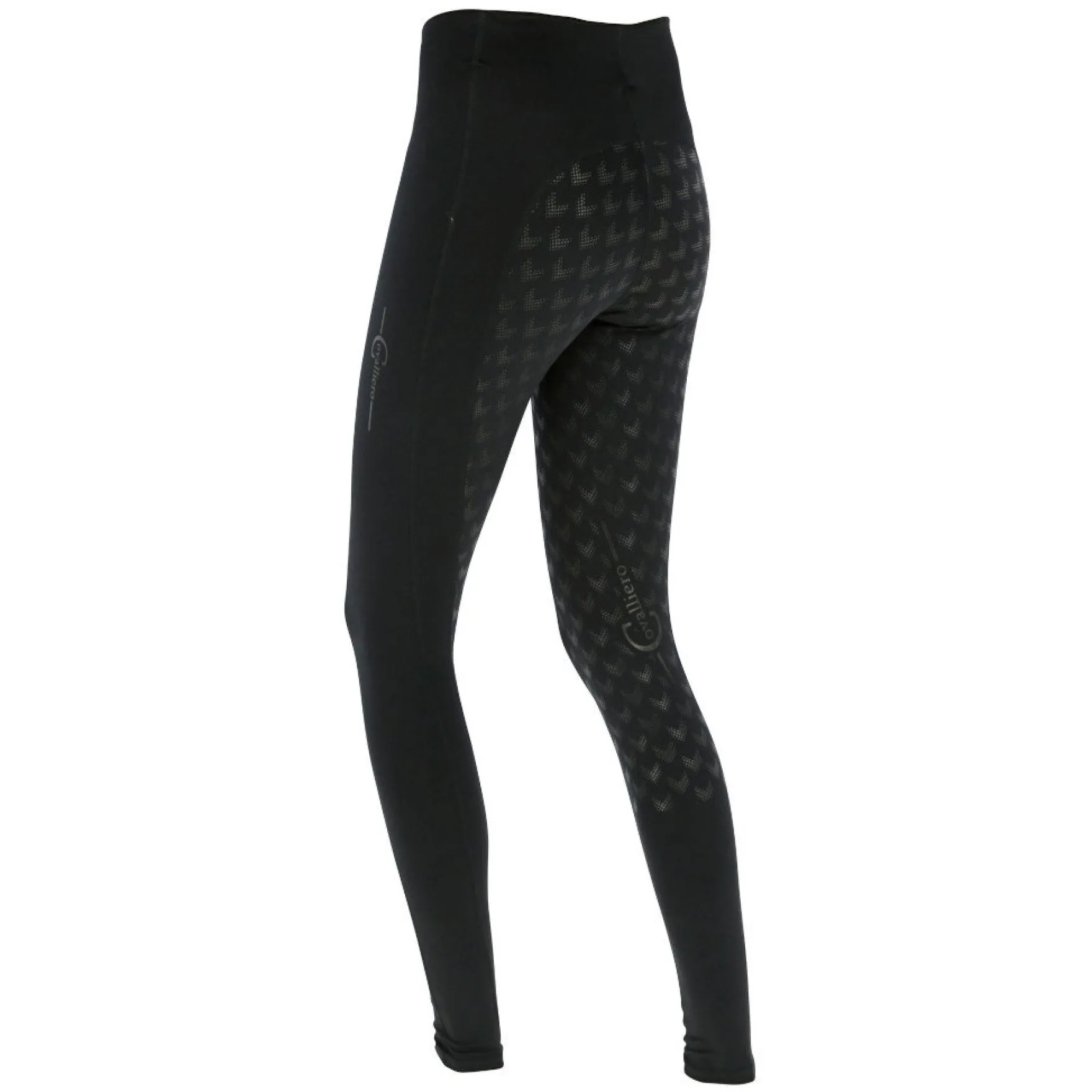 Reitleggings Damen Equona, Vollbesatz, Full-Grip