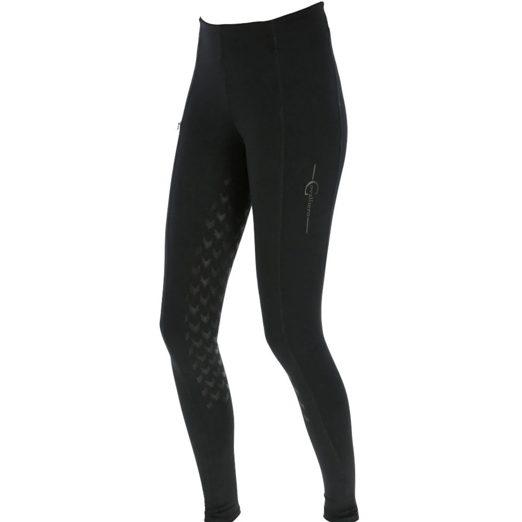 Reitleggings Damen Equona, Vollbesatz, Full-Grip