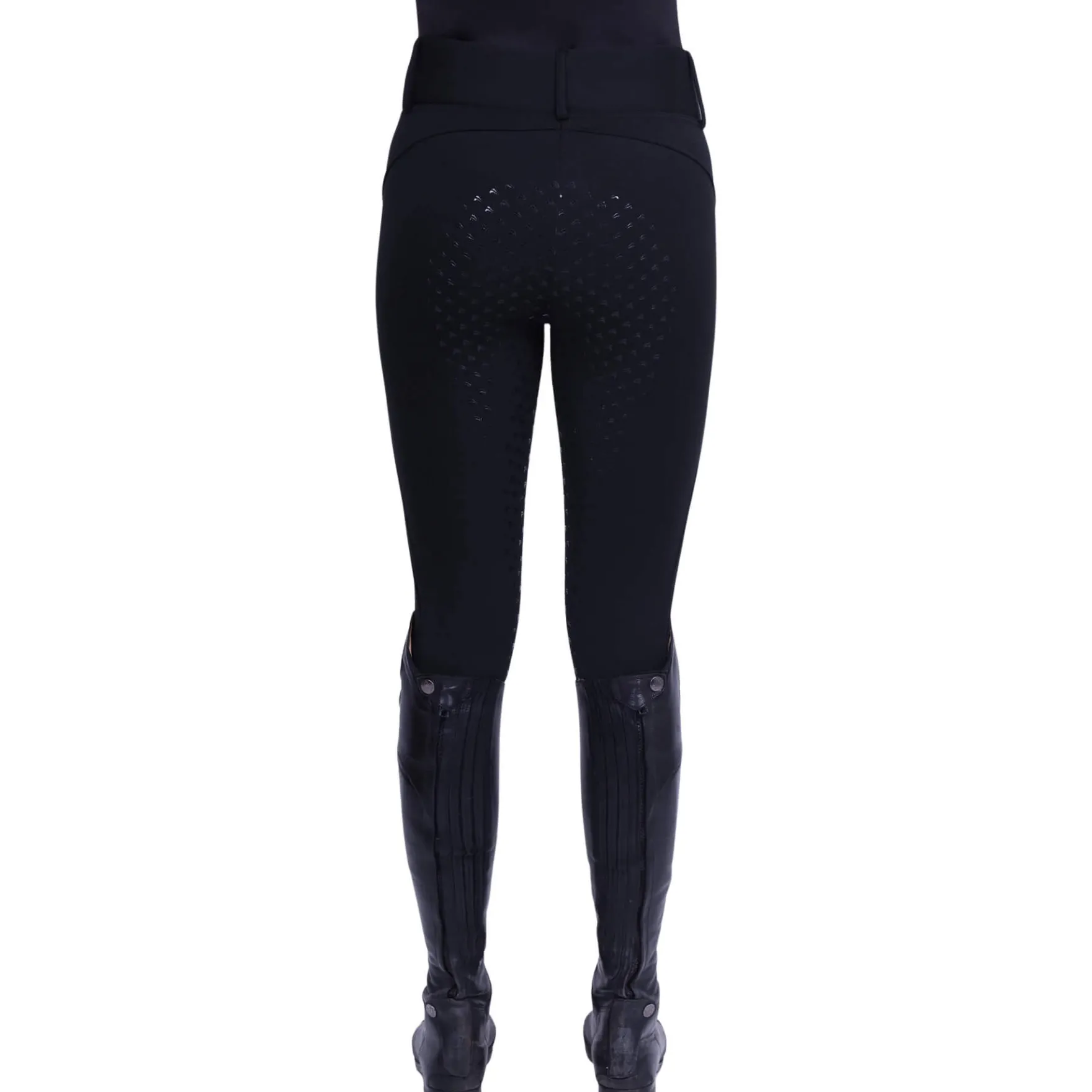 Reitleggings Damen ERDon, Vollbesatz, Full-Grip, Winterreitleggings, Softshell