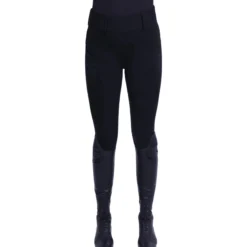 Reitleggings Damen ERDon, Vollbesatz, Full-Grip, Winterreitleggings, Softshell