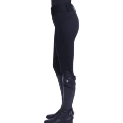 Reitleggings Damen ERDon, Vollbesatz, Full-Grip, Winterreitleggings, Softshell