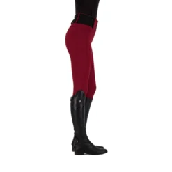 Reitleggings Damen ESAthletic HW22, Vollbesatz, Full-Grip Winterreithose, Softshell
