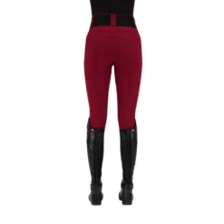 Reitleggings Damen ESAthletic HW22, Vollbesatz, Full-Grip Winterreithose, Softshell
