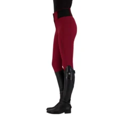 Reitleggings Damen ESAthletic HW22, Vollbesatz, Full-Grip Winterreithose, Softshell