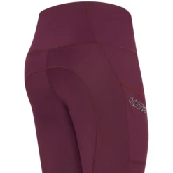 Reitleggings Damen ESBreez Summer FS22, High Waist, Vollbesatz, Full-Grip