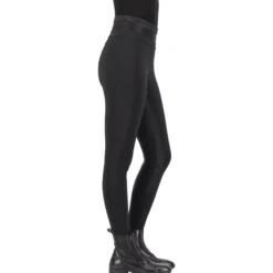 Reitleggings Damen ESImpress, Vollbesatz, Full-Grip