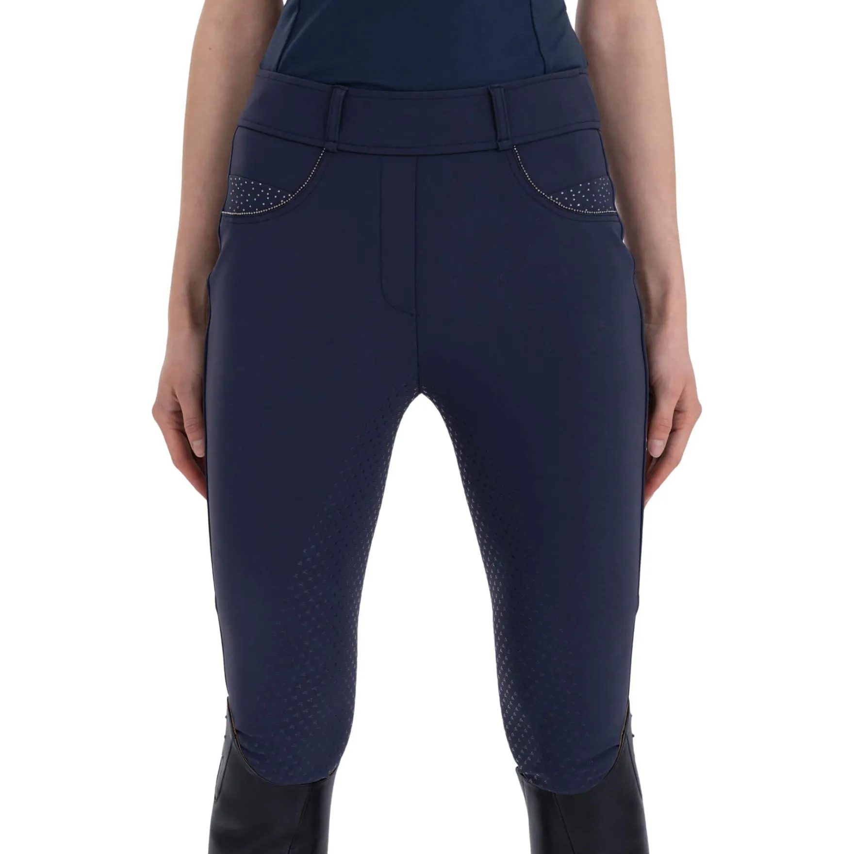 Reitleggings Damen ESMaxi FS26, Vollbesatz, Full-Grip
