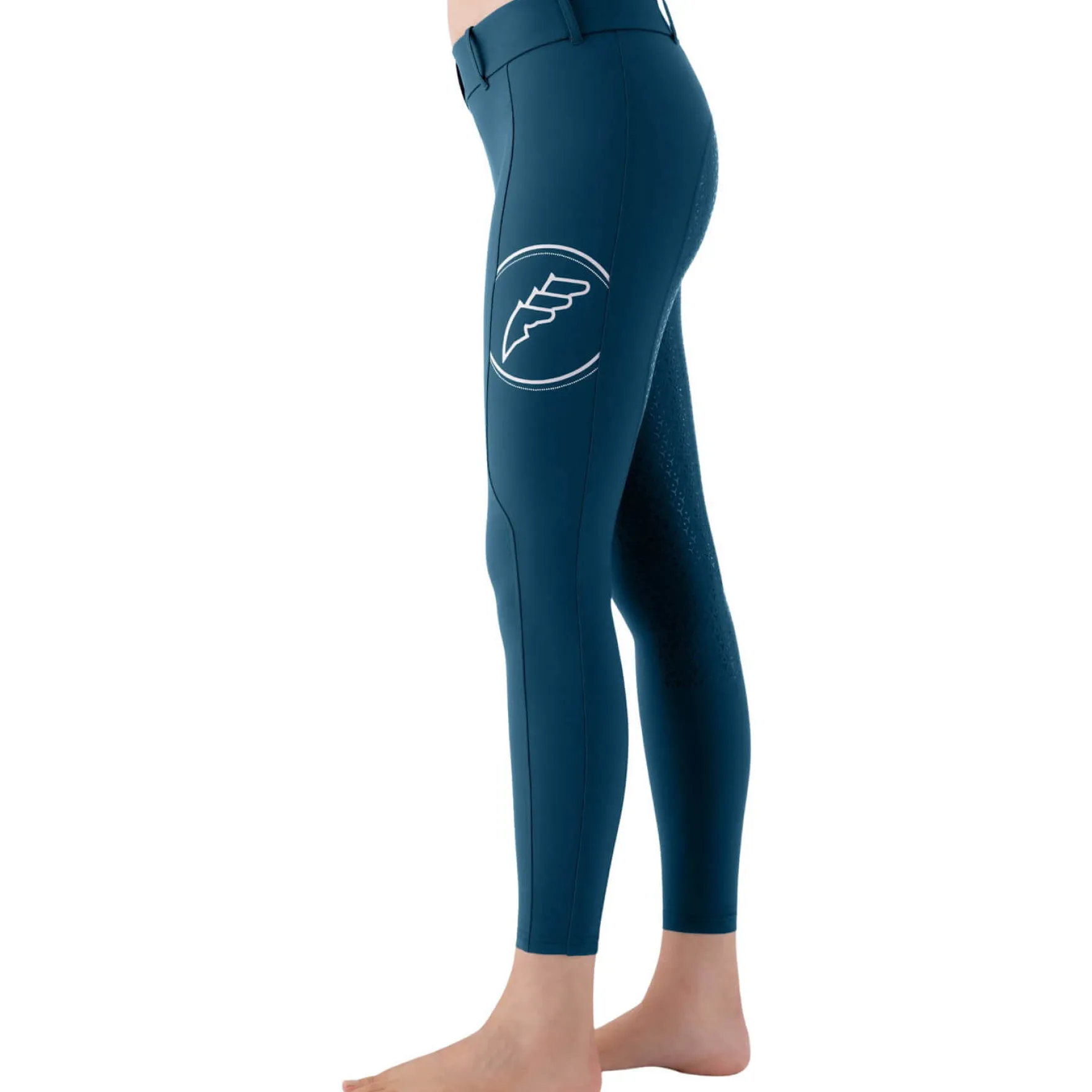 Reitleggings Damen Evrafh HW25, Vollbesatz, Full-Grip, High Waist
