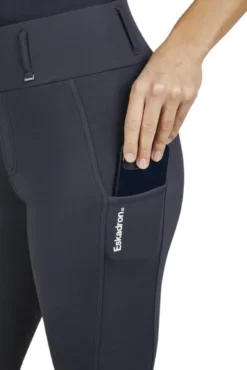 Reitleggings Damen Flex, Vollbesatz, Full-Grip