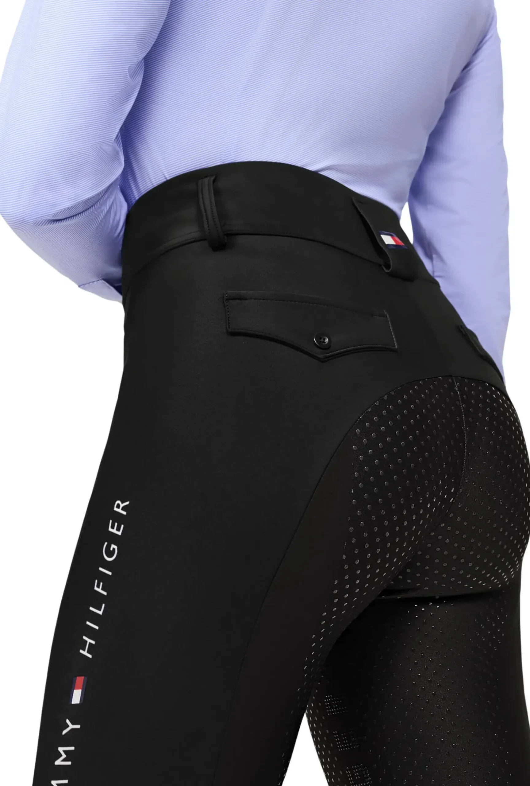 Reitleggings Damen Highland Hybrid FS26, Vollbesatz, Full-Grip
