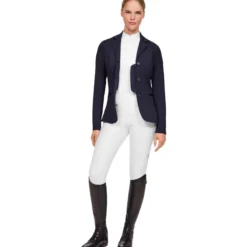 Reitleggings Damen Highland FS25, Hybrid, Vollbesatz, Full-Grip