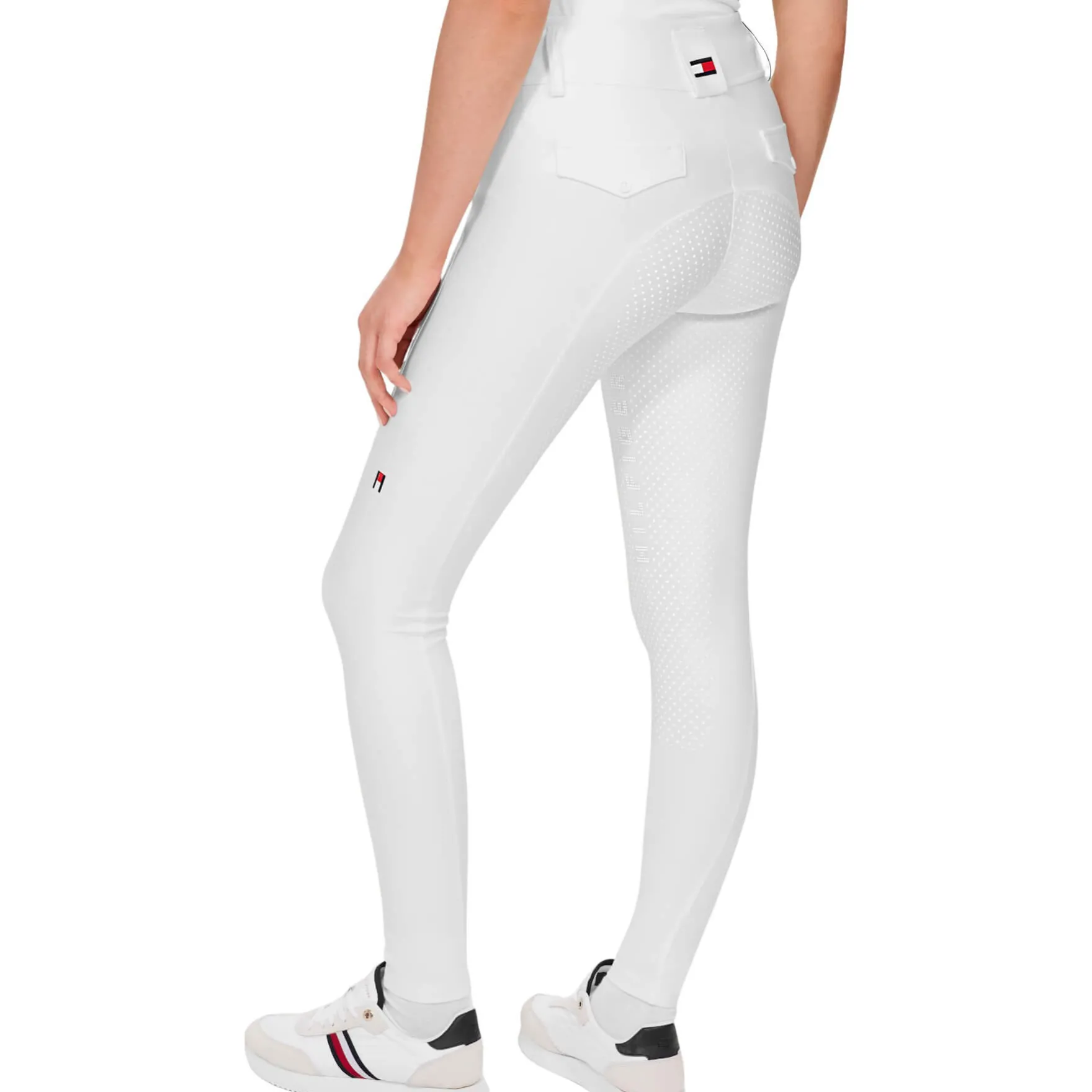 Reitleggings Damen Highland FS25, Hybrid, Vollbesatz, Full-Grip