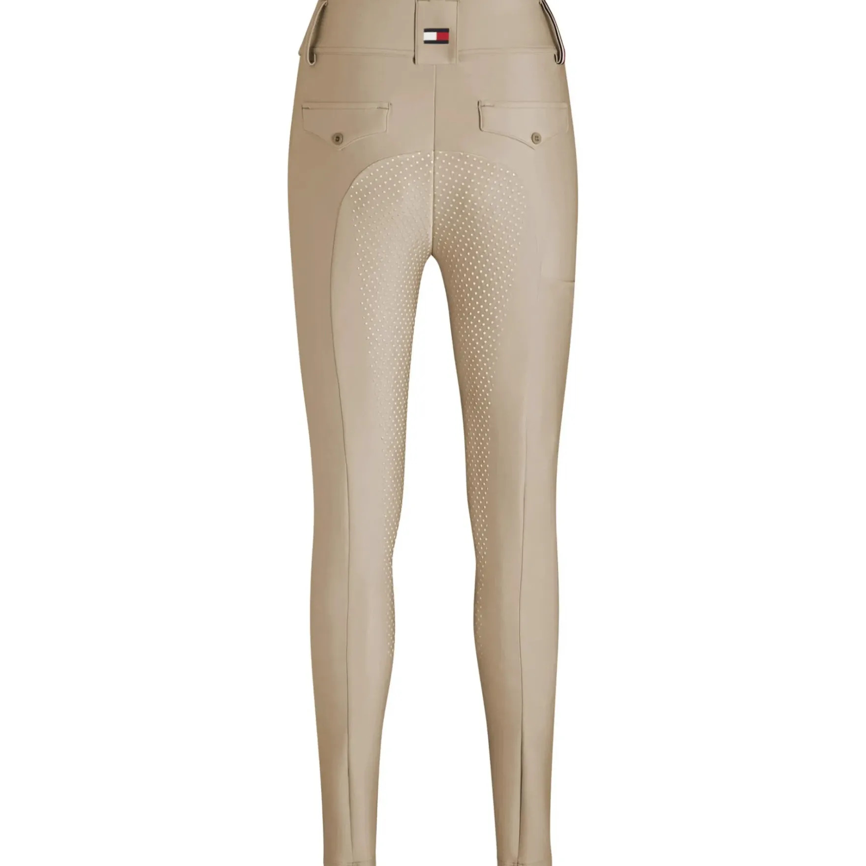 Reitleggings Damen Highland, Hybrid, Vollbesatz, Full-Grip